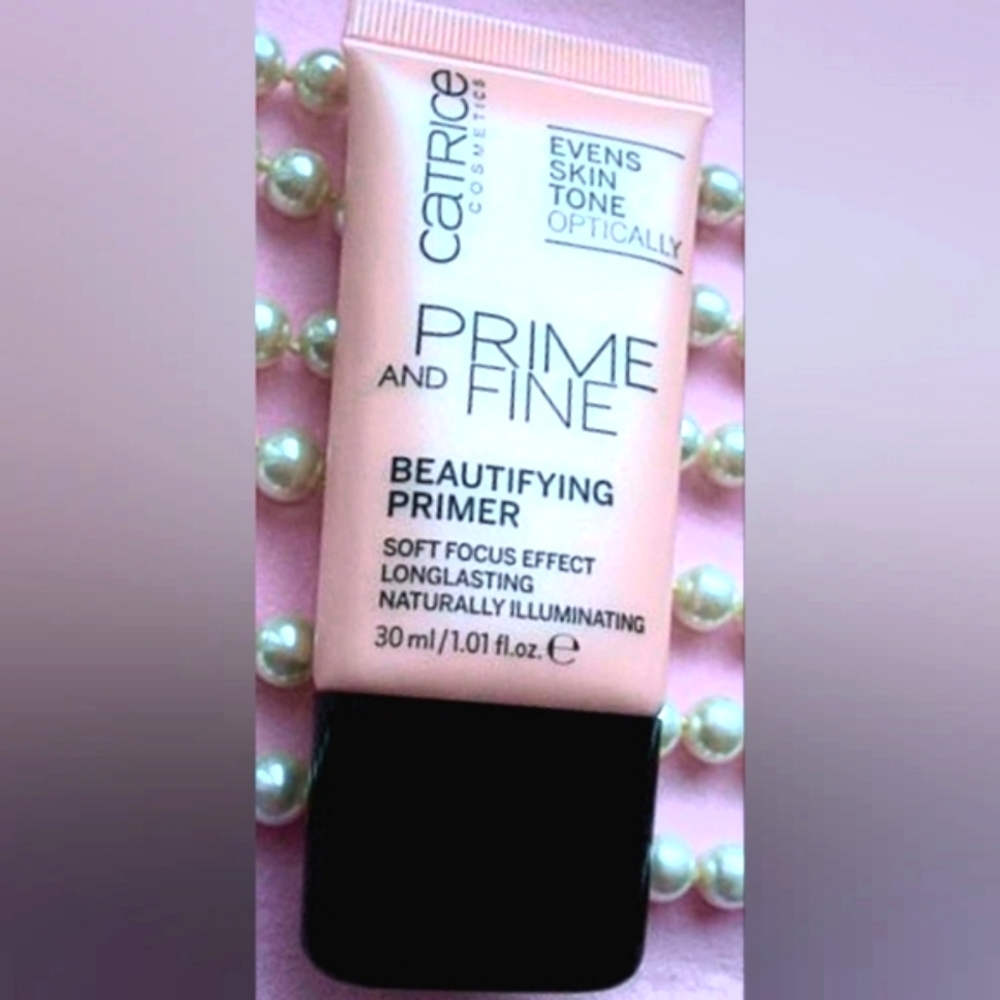 CATRICE PRIME AND FINE BEAUTIFYING PRIMER PINK PEARL ILLUMINATING MAKEUP BASE